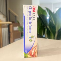 Kem đánh răng 3M Clinpro tooth Crème espe, giúp chống sâu răng hiệu quả, tuýp 113g, sản xuất tại Mỹ