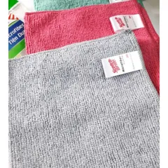 Combo 3 khăn lau bếp đa năng sợi vải microfiber 3M Scotch-Brite™ - 30 cm x 30 cm | xuất xứ Thái Lan