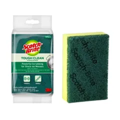 Combo 10 miếng rửa chén siêu sạch 3M Scotch-Brite™, kích thước 7cm x 10cm | sản xuất tại Thái Lan
