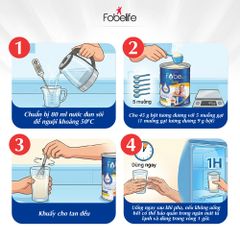 Sữa Bột FobeMilk Sure Fobe Hồi Phục Sức Khoẻ Ăn Ngủ Ngon, Ổn Định Đường Huyết Và Tim Mạch - 800g