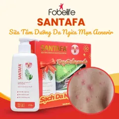 (Tặng Khăn Tắm) Sữa Tắm Mụn Acniver Fobe Giảm Mụn Lưng, Nang Lông N1 chai 210ml