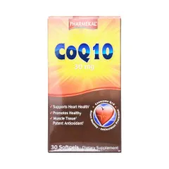 (Mỹ) Viên Uống CoQ10 Fobe Hỗ Trợ Làm Giảm Quá Trình Oxy Hoá, Tăng Cường Sức Khoẻ Tim NN - Hộp 30v