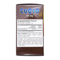 (Mỹ) Viên Uống CoQ10 Fobe Hỗ Trợ Làm Giảm Quá Trình Oxy Hoá, Tăng Cường Sức Khoẻ Tim NN - Hộp 30v
