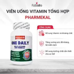 (Mỹ) Viên Uống One Daily Fobe Bổ Sung Vitamin Và Khoáng Chất Cho Cơ Thể NN - Hộp 60v