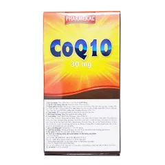 (Mỹ) Viên Uống CoQ10 Fobe Hỗ Trợ Làm Giảm Quá Trình Oxy Hoá, Tăng Cường Sức Khoẻ Tim NN - Hộp 30v