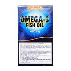 Viên Uống Omega 3 Fobe Hỗ Trợ Tăng Cường Sức Khỏe Tim Mạch, Phát Triển Trí Não NN - Hộp 100v