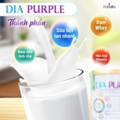 Sữa Bột Cho Người Tiểu Đường FodiaMilk Fobe Giúp Ổn Định Đường Huyết, Hương Vani N1