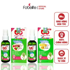 Chai Xịt BBNIE Fobe Rơ Lưỡi,Miệng Giúp Làm Sạch Khoang Miệng Phòng Tránh Các Bệnh Răng Miệng Cho Trẻ N1 Chai 40ml 764530