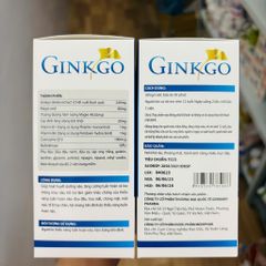 Bổ não viên xanh đỏ Ginkgo 100 viên ngừa đột quị
