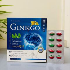 Bổ não viên xanh đỏ Ginkgo 100 viên ngừa đột quị