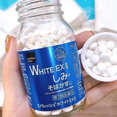 Viên uống sáng da mờ nám Matsukiyo White EX II Japan 270 viên