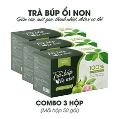 comno 3 hộp trà búp ổi non