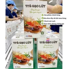 combo 2 hộp trà gạo lứt