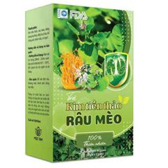 combo 4 hộp trà kim tiền thảo râu mèo