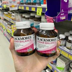 Viên uống Cân Bằng Đường Huyết Blackmores Sugar Balance 90 Viên - Bổ Sung Chromium - Tăng Cường Chuyển Hoá Đường - Ổn Định Lượng Đường Trong Máu - S/P Chuẩn Úc