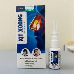 Xịt Xoang Aviphar thảo dược an toàn cho bé và mẹ