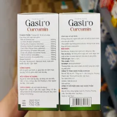 Gói uống GASTRO CURCUMIN bảo vệ dạ dày