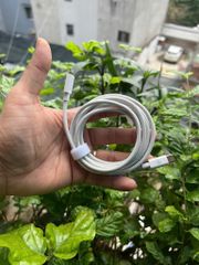 Cáp sạc nhanh C-C 60W và C-L 27W chuẩn PD, Sạc nhanh bền bỉ, Dây dù cao cấp chống gãy