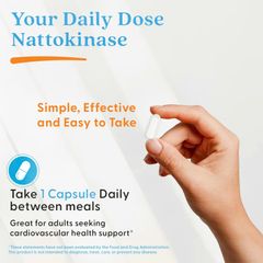 Viên uống Nattokinase 2000 FU Doctor’s Best 270 viên - Hỗ trợ tim mạch, ngăn ngừa đột quỵ, ổn định huyết áp, bổ sung enzyme tự nhiên