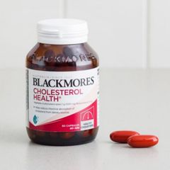 Viên uống Giảm Mỡ Máu Blackmores Cholesterol Health 60 Viên - Hỗ Trợ Tim Mạch & Kiểm Soát Cholesterol Hiệu Quả - S/P Chuẩn Úc