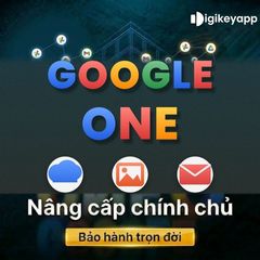Nâng cấp Google One/ Google Drive/Gmail dung lượng 2tb/năm tài khoản google one (drive, mail, photos) ngay trên tài khoản mail của khách hàng