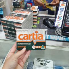 Viên uống Phòng Ngừa Đột Quỵ Cartia 168 Viên - Cải Thiện Tuần Hoàn Máu - Ngăn Ngừa Sự Hình Thành Cục Máu Đông & Bảo Vệ Tim Mạch - S/P Chuẩn Úc