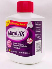 Hỗ trợ nhuận tràng, giảm táo bón MiraLAX Powder Laxative 34 liều lượng