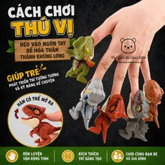 Trứng đồ chơi khủng long cắn tay Blind Egg chuyển động đa khớp giúp kích thích tư duy sáng tạo cho bé