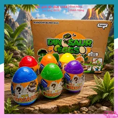 Trứng đồ chơi khủng long cắn tay Blind Egg chuyển động đa khớp giúp kích thích tư duy sáng tạo cho bé