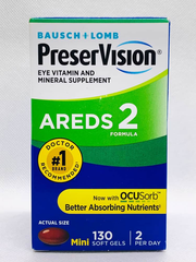 Bausch + Lomb PreserVision AREDS 2 Formula Viên mềm mini 130 viên