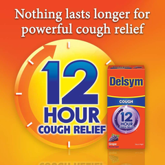 Siro ho Delsym 12 Hour Cough Relief Day or Night cho người lớn và trẻ em 4+