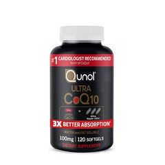 Viên uống Qunol Ultra CoQ10 100 mg - Hỗ Trợ Tim Mạch - Hỗ Trợ Tăng Cường Năng Lượng & Hỗ Trợ Chức Năng Tim 120 - 150 & 180 viên - S/P Chuẩn Mỹ