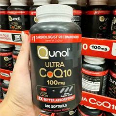 Viên uống Qunol Ultra CoQ10 100 mg - Hỗ Trợ Tim Mạch - Hỗ Trợ Tăng Cường Năng Lượng & Hỗ Trợ Chức Năng Tim 120 - 150 & 180 viên - S/P Chuẩn Mỹ