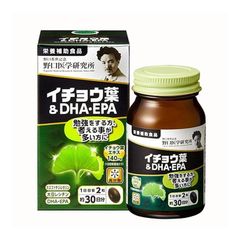 Bổ não Ginkgo & DHA EPA Noguchi Japan 60 viên
