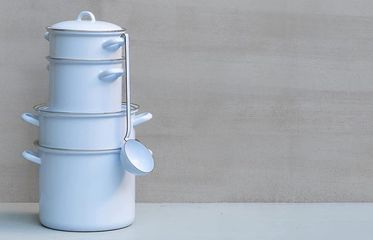 Nồi Riess Classic 24cm 8L Pastel Blue 0275-006