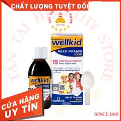 ✅[CHÍNH HÃNG, CHO KIỂM HÀNG] Wellkid Smart Liquid H/150ml VITABIOTICS Siro vitamin tổng hợp trẻ em 4 - 12 Tuổi 764845
