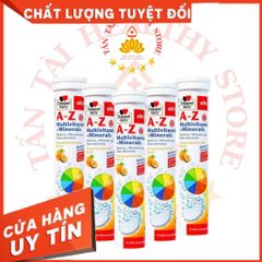✅[CHÍNH HÃNG, CHO KIỂM HÀNG] Viên sủi vitamin tổng hợp DOPPEL A-Z Fizz Multivitamins and Minerals (Tuýp 13 viên) 764856