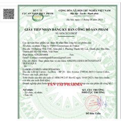✅[CHÍNH HÃNG, CHO KIỂM HÀNG] TPBVSK ARKOPHARMA ARKOFLUIDES DETOXIFIANT HEPATIQUE - Hỗ trợ giải độc gan (Hộp 20 ống) 764876