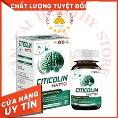 ✅[CHÍNH HÃNG, CHO KIỂM HÀNG] Viên uống phòng ngùa và phục hồi sau tai biến CITICOLIN NATTO - 30 viên 764880