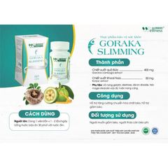 ✅[CHÍNH HÃNG, CHO KIỂM HÀNG] Viên uống hỗ trợ giảm cân Goraka Slimming (60 viên) 764903