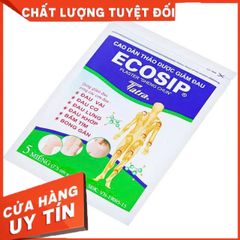 ✅[CHÍNH HÃNG, CHO KIỂM HÀNG] Cao dán thảo dược ECOSIP 764911