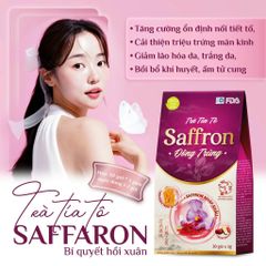 Trà túi lọc giảm cân, đẹp da, hỗ trợ nội tiết tố nữ Trà tía tô Hàng chính hãng hộp 30 gói
