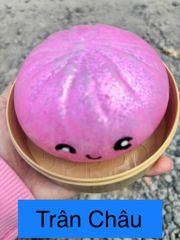 [Đại sỉ] Đồ chơi silicon mềm dẻo Squishy bánh bao có nhân trân châu trong suốt cực hot 2026