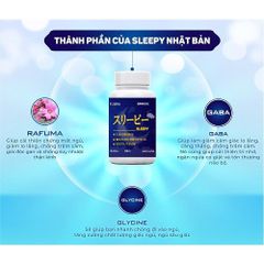 ✅[CHÍNH HÃNG, CHO KIỂM HÀNG] SLEEPY viên uống  Hỗ Trợ Ngủ Ngon,  Lọ/80 viên 764958