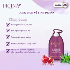 ✅[CHÍNH HÃNG, CHO KIỂM HÀNG] Combo 10 Gói gel Dung dịch vệ sinh Pigina 5ml - Pigina Lacto Intimate Wash 764962
