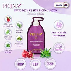 ✅[CHÍNH HÃNG, CHO KIỂM HÀNG] Combo 5 Gói gel Dung dịch vệ sinh Pigina 5ml - Pigina Lacto Intimate Wash 764971