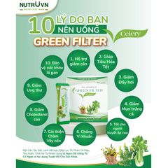 ✅[CHÍNH HÃNG, CHO KIỂM HÀNG] Bột cần tây Green Filter Celery – Bổ sung chất xơ, thanh lọc cơ thể, giảm cholesterol 764981