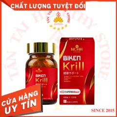 ✅[CHÍNH HÃNG, CHO KIỂM HÀNG] BIKEN KRILL - Bổ sung Omega-3 nhuyễn thể - 120 viên 764991