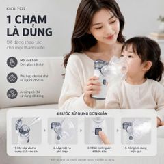 ✅[CHÍNH HÃNG, CHO KIỂM HÀNG] Máy Xông Khí Dung Cầm Tay Kachi YS35: Giải Pháp Hô Hấp Linh Hoạt Mọi Lúc, Mọi Nơi 765006