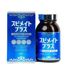 ✅[CHÍNH HÃNG, CHO KIỂM HÀNG] Viên Tảo Xoắn Spirulina Spimate Plus Nhật Bản, trẻ em và người lớn cần tăng cường sức khỏe 765009